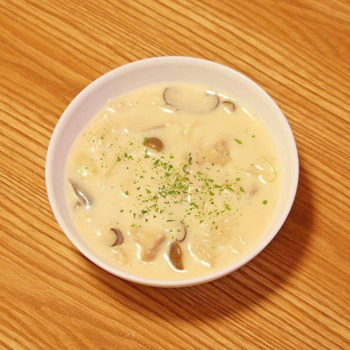 鶏肉、かぶ、ほうれんそうのミルクシチュー【洋食】