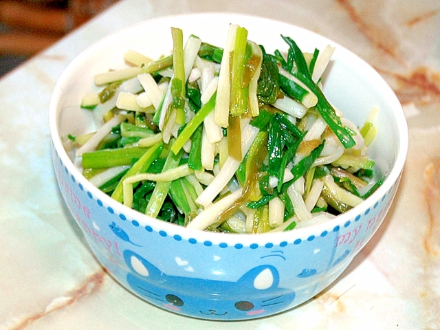 あさつきの大量消費！あさつきの酢味噌和え♪