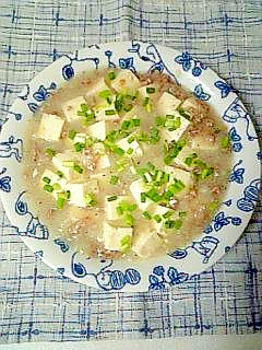 長芋で☆白麻婆豆腐☆