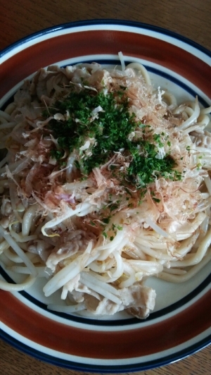 もやしと豚肉の焼うどん 醤油 レシピ 作り方 By 4045g 楽天レシピ