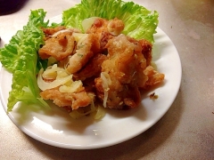 鶏の唐揚げ　柚子胡椒風味