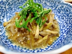 茄子のつるるん☆素麺