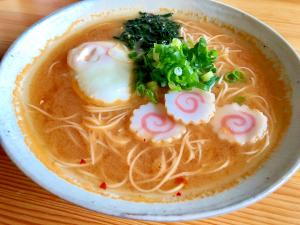 すぐに作れる 味噌ラーメンスープwithそうめん レシピ 作り方 By きのこのみみ 楽天レシピ