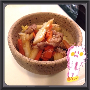 お弁当に 簡単すき焼きタレの炒め物 レシピ 作り方 By ふみこ 楽天レシピ