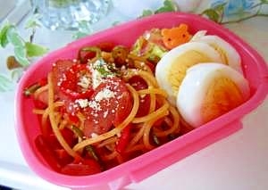 お弁当パスタ ナポリタン レシピ 作り方 By Oyamanikarikari 楽天レシピ