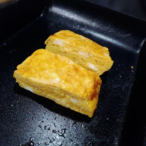 お弁当に 卵１つでしっとりふわふわ卵焼き レシピ 作り方 By Boof 楽天レシピ