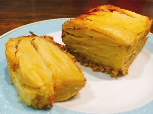 ガトーインビジブル 薄切りりんごの重ねケーキ レシピ 作り方 By およねこ45 楽天レシピ