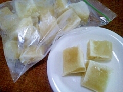 我が家の玉ねぎ氷