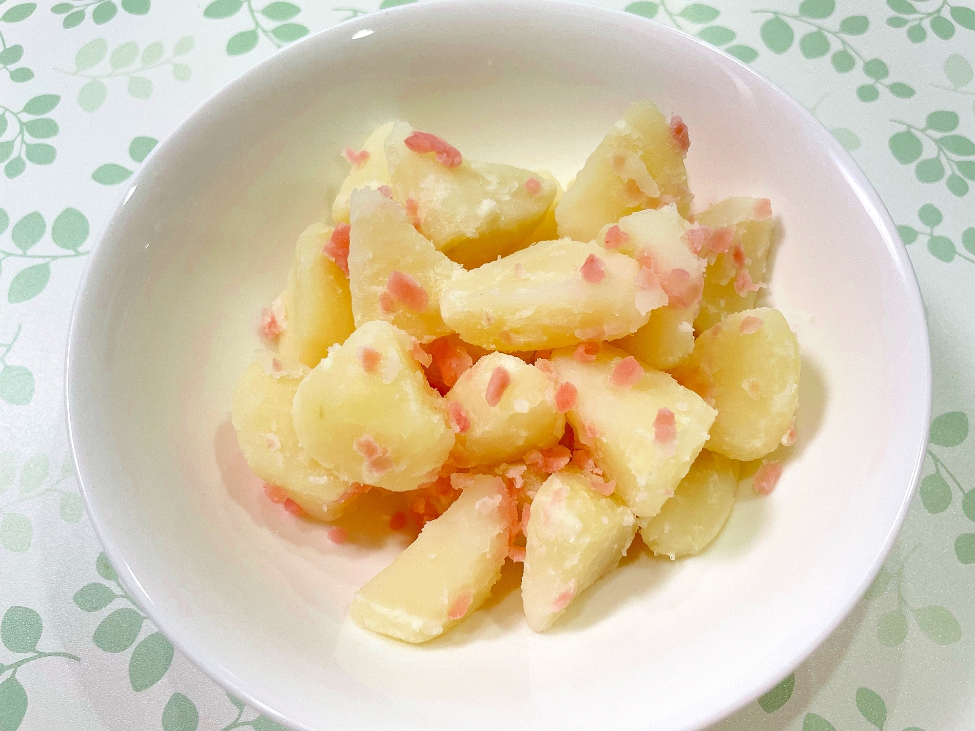 のり塩粉ふきいも☆じゃがいもをアイラップ袋でチン！