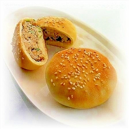 ニラ＆大豆ミート入りde台湾夜市名物「胡椒餅」