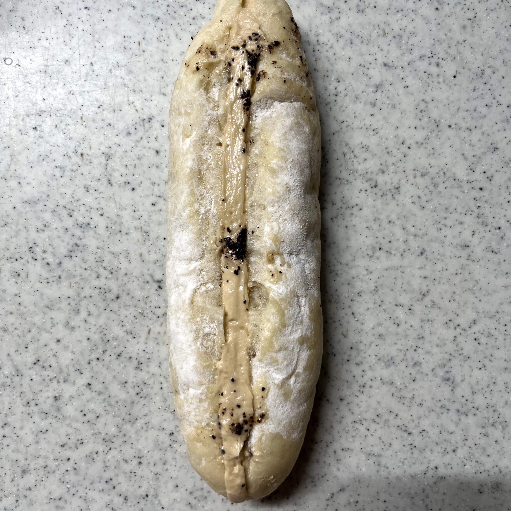 業スーのパラタで♪ワンパン折りたたみサンドイッチ