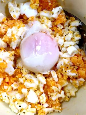卵卵しいたまごサラダ ダイエット飯です レシピ 作り方 By スナックあられ 楽天レシピ