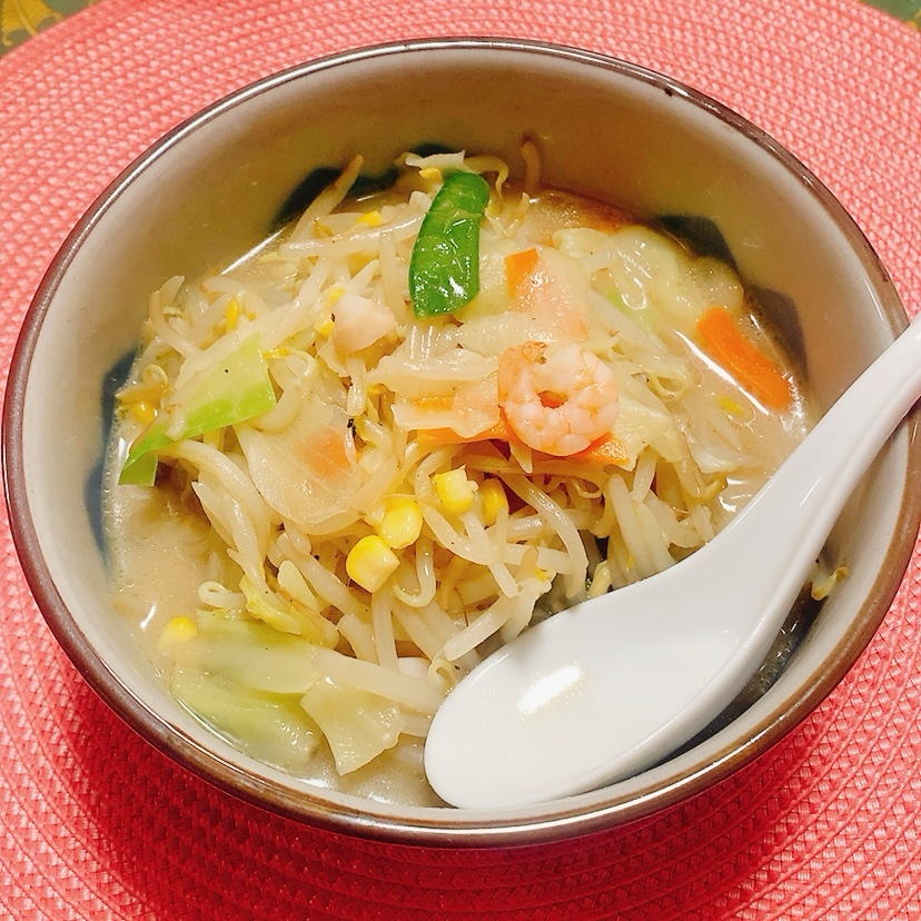 スープが美味しい♪自分で作るちゃんぽん★麺料理