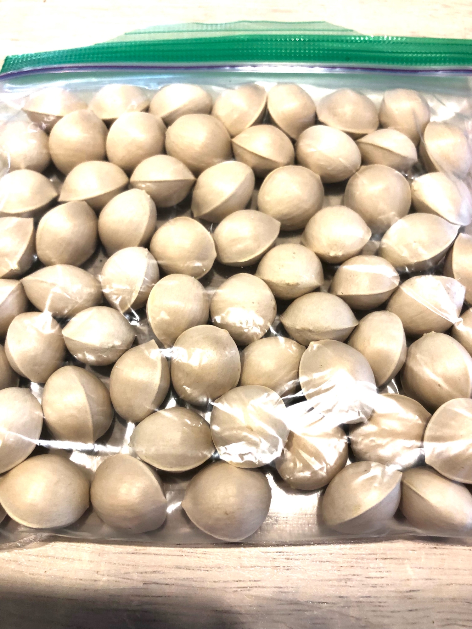 レンジで簡単！ぎんなん殻むき