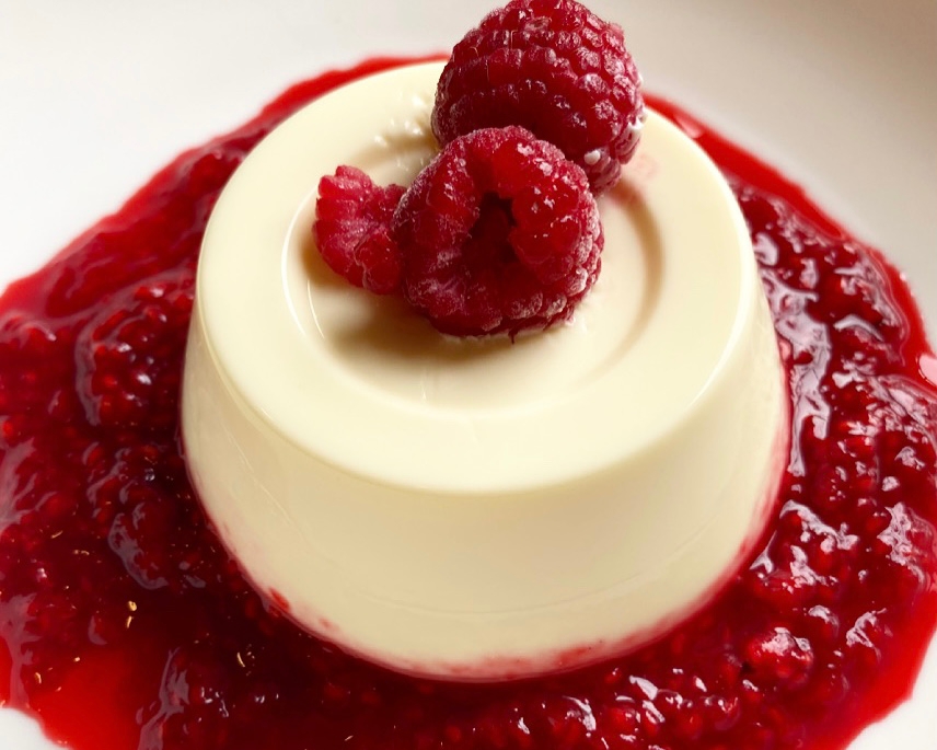 余ったホイップクリームでパンナコッタ♡