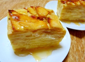フランスのお菓子 リンゴのガトー インビジブル レシピ 作り方 By デラみーやん 楽天レシピ