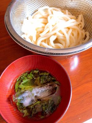 お昼はうどん ごま油 しそ おろしにんにくのうどん レシピ 作り方 By ミートソース 楽天レシピ