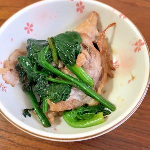 ほうれん草と豚肉の和風炒め 醤油 ほんだし レシピ 作り方 By 水玉模様 楽天レシピ