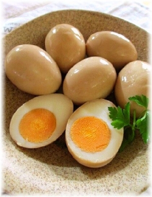 ガス代節約のゆで卵で味付け卵 煮卵 レシピ 作り方 By はなまる子 楽天レシピ