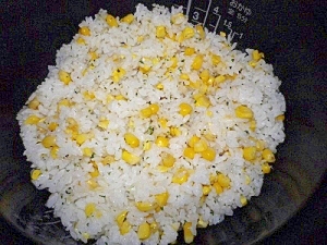 甘くて簡単！とうもろこしご飯