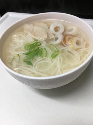 簡単白だしにゅうめん レシピ 作り方 By ゆぴ 楽天レシピ