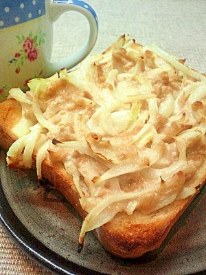 食パンで シーチキンと玉ねぎの惣菜パン 簡単朝食 レシピ 作り方 By