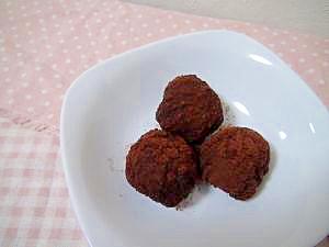 2. 片栗粉で作るチョコ餅