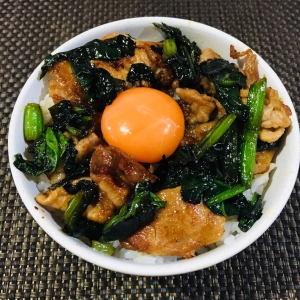 がっつり 男子ごはん ほうれん草入り 豚丼 レシピ 作り方 By