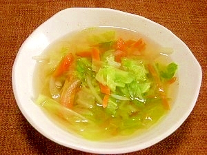 和風野菜スープ