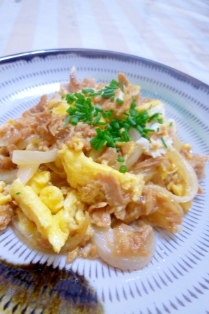 あと一品に ツナと玉ねぎの卵とじ レシピ 作り方 By Ta8316 楽天レシピ