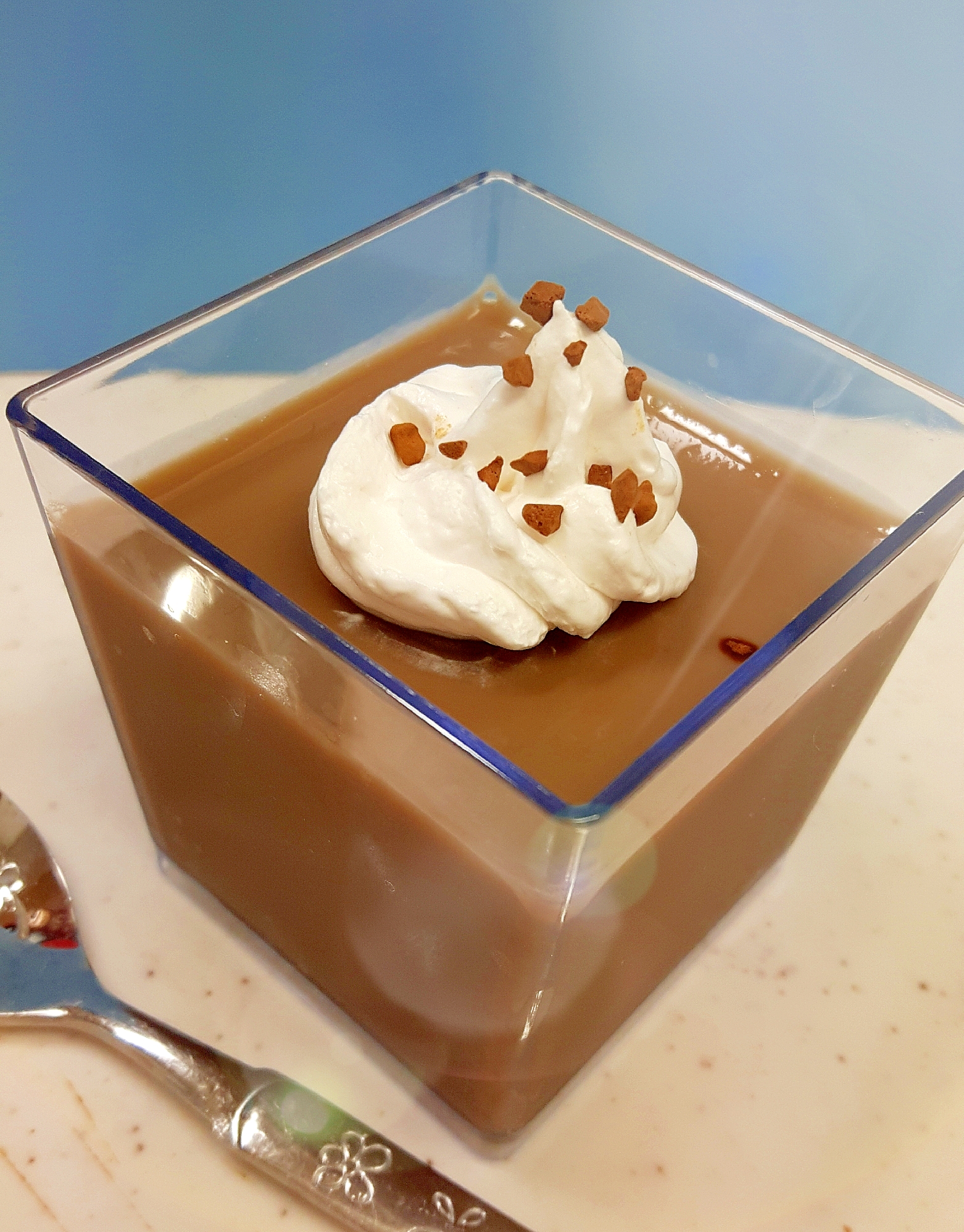コレステロール対策(^^)コーヒー＆豆乳のゼリー♪