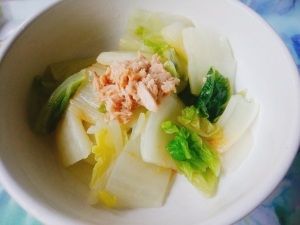 白菜とツナのサラダ レシピ 作り方 By はじゃじゃ 楽天レシピ