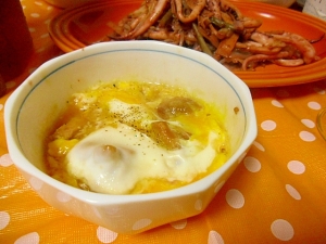 焼き鳥缶の卵とじ レンジで簡単おかず レシピ 作り方 By ミスチバス
