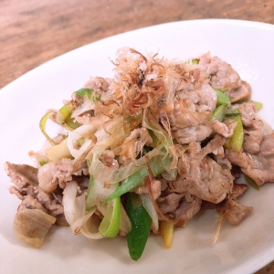 豚肉と白ネギのほんだし炒め レシピ 作り方 By Mayu 12 楽天レシピ
