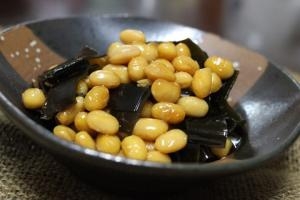 大豆の水煮を使って簡単昆布豆 レシピ 作り方 By Chako0207 楽天レシピ