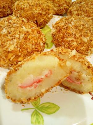 揚げないからヘルシー カニマヨポテトコロッケ レシピ 作り方 By お腹が減ったら 楽天レシピ 揚げないからヘルシー カニマヨポテトコロッケ レシピ 作り方 By お腹が減ったら 楽天レシピ