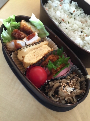 今日のパパのお弁当 とんかつ弁当 レシピ 作り方 By こたなれ 楽天レシピ