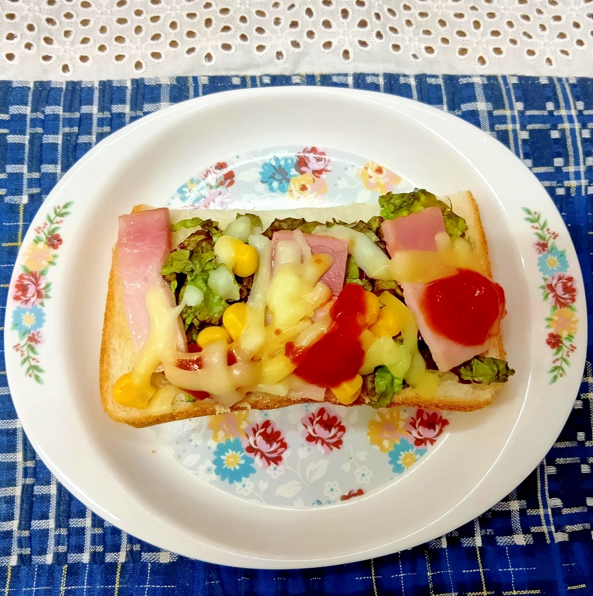 ベーコンピザトーストその2