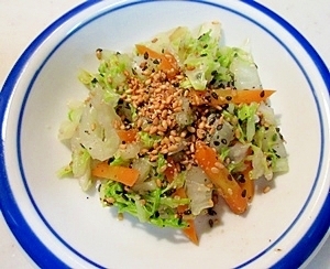 5分で弁当のおかず 白菜の胡麻和え レシピ 作り方 By Dekotan1 楽天レシピ