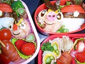 本日ののちゃんお弁当 息子のお弁当 ポケモン レシピ 作り方 By るん７６１１ 楽天レシピ