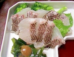 健康法師の 皮がコリコリの鯛のお刺身 レシピ 作り方 By ももちゃｎ 楽天レシピ