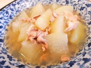 ほんだしで作る冬瓜と豚肉のとろとろ煮物 レシピ 作り方 By 海苔ちゃん 楽天レシピ