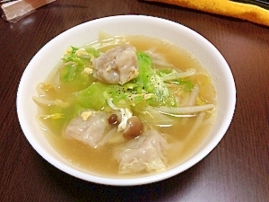 シュウマイで簡単中華スープ レシピ 作り方 By Igaiga30 楽天レシピ