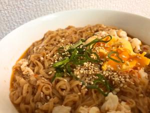 辛い物が好きな方に 激辛チキンラーメン レシピ 作り方 By Miffy