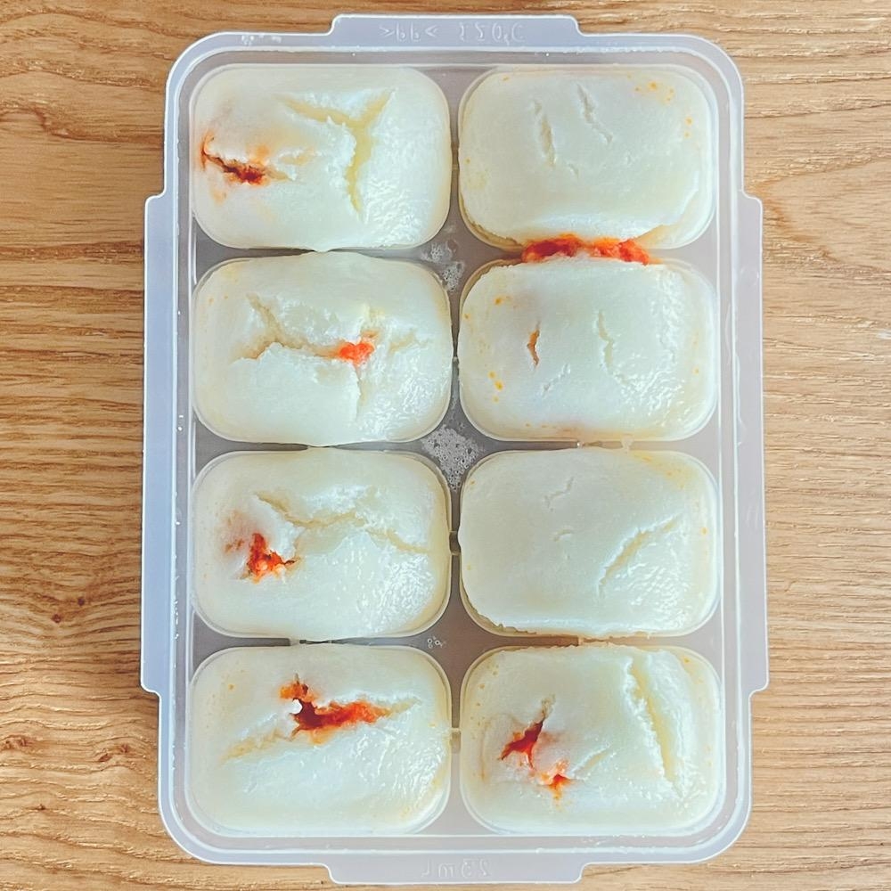 【離乳食後期〜】米粉ピザまん