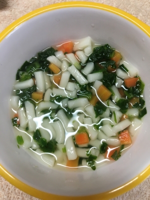 離乳食後期 人参とほうれん草のおうどん レシピ 作り方 By Usamimom 楽天レシピ 離乳食後期 人参とほうれん草のおうどん レシピ 作り方 By Usamimom 楽天レシピ