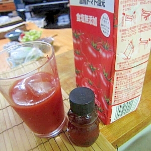 トマトはちみつジュース レシピ 作り方 By Skip Right 楽天レシピ