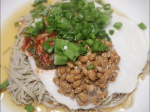 ネバネバが美味しい 納豆そば レシピ 作り方 By Maroncream 楽天レシピ