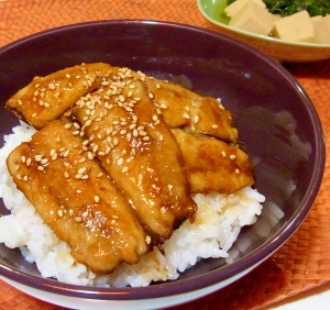 フライパンで さんまの蒲焼丼 レシピ 作り方 By メリッコ 楽天レシピ