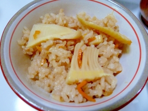 我が家で好評 たけのこご飯 レシピ 作り方 By Nontan 楽天レシピ